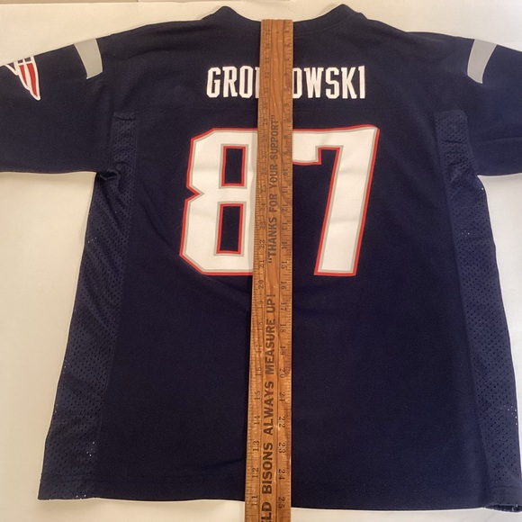 New England Patriots Rob Gronkowski Jersey NFL Youth boys size Large - Picture 10 of 12